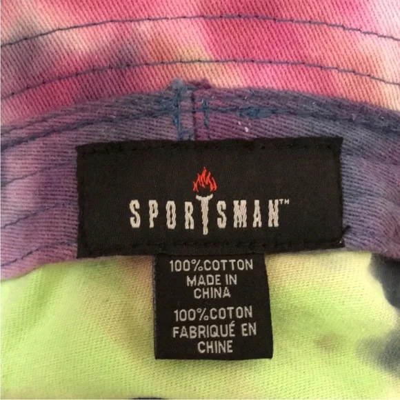 Tie Dye Embroidered Bucket Hat Unisex (Brand New) - Picture 8 of 12